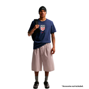 USA M NK CREST TEE L
