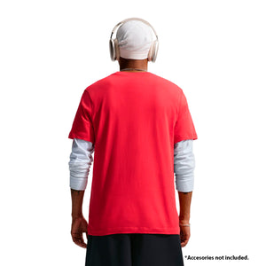 USA M NK CREST TEE L