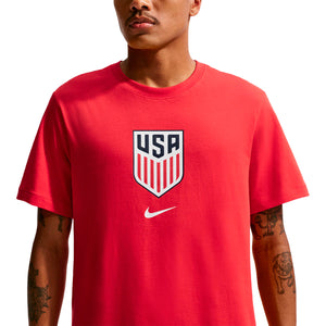 USA M NK CREST TEE L