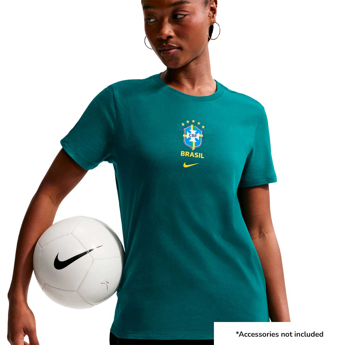 CBF W NK CREST TEE L