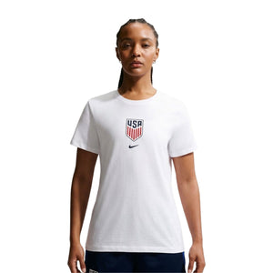 USA W NK CREST TEE L