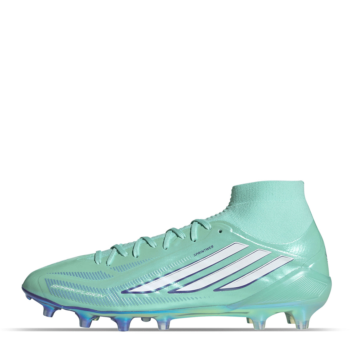 F50 SPARKFUSION ELITE FG/AG CLEMIN/FTWWHT/SOLPUR 4.5