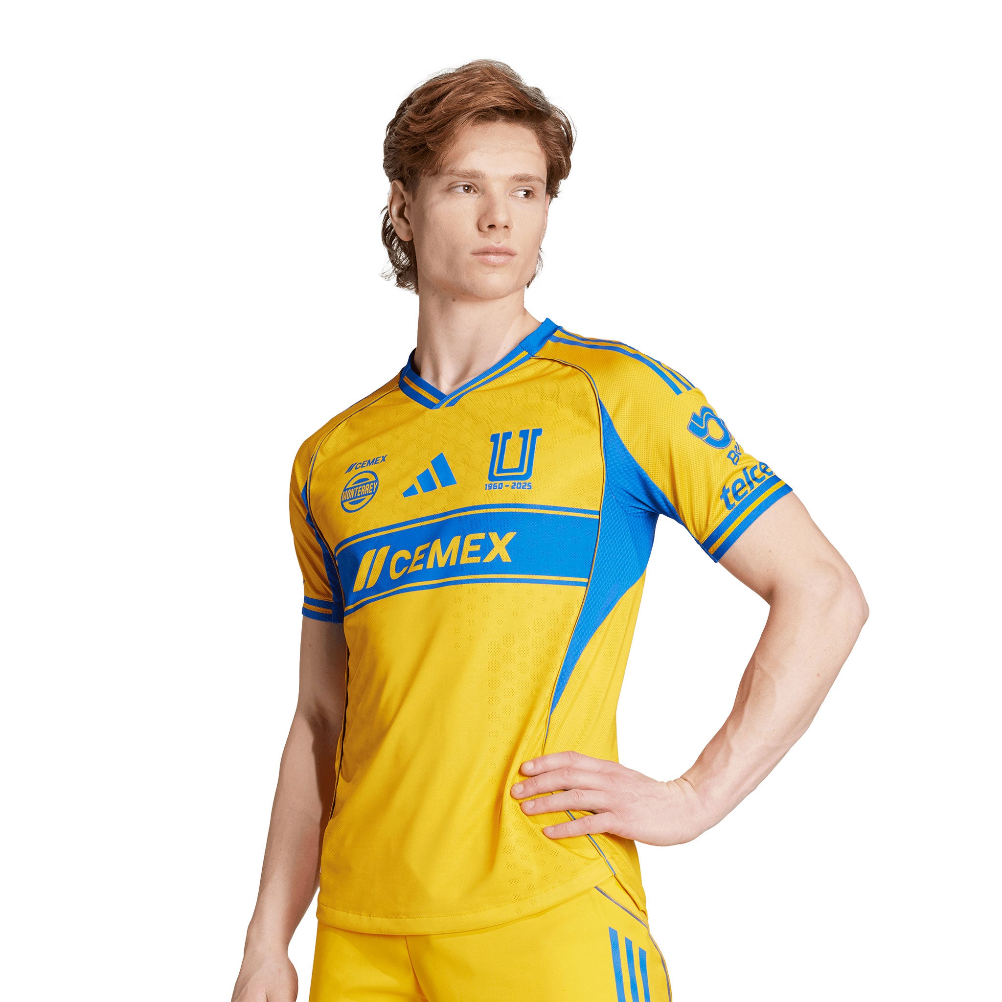 adidas Tigres UANL 25/26 Home Jersey (Authentic Celebration Edition) L