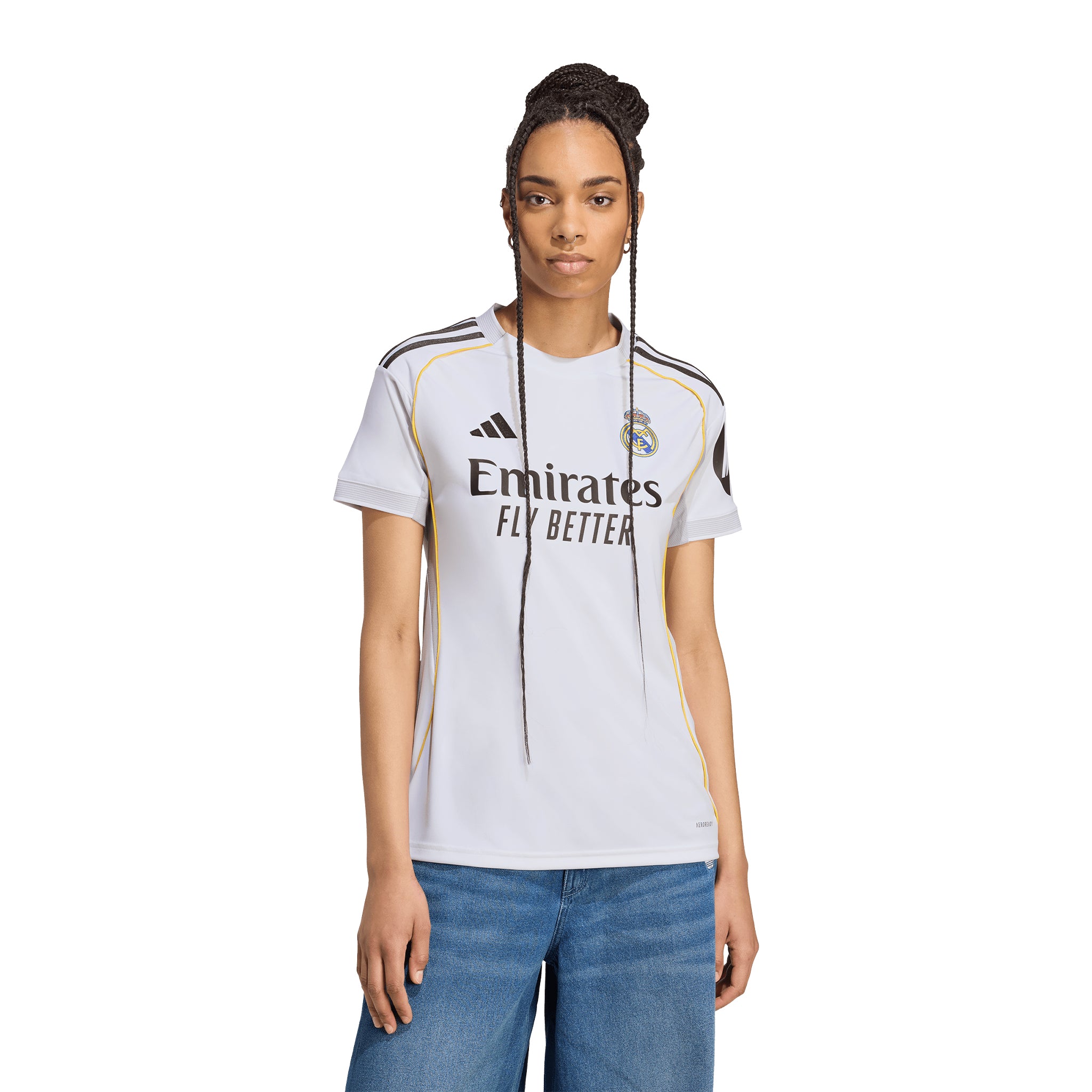 adidas Real Madrid 25/26 Home Jersey (Fan Version) L
