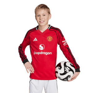 adidas Manchester United 25/26 Long Sleeve Home Jersey L