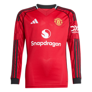 adidas Manchester United 25/26 Long Sleeve Home Jersey L