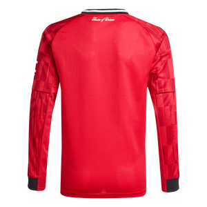 adidas Manchester United 25/26 Long Sleeve Home Jersey L