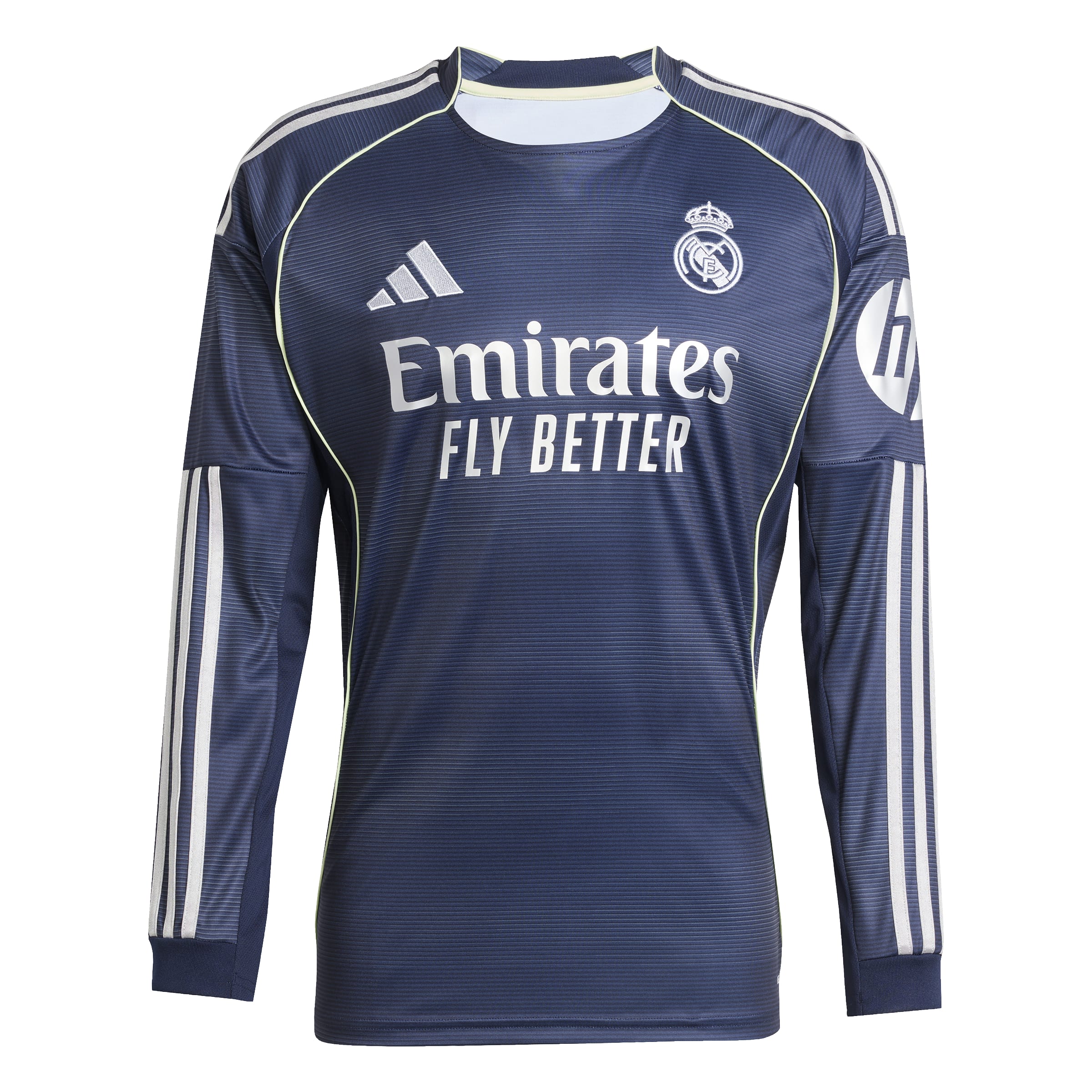 adidas Real Madrid 25/26 Long Sleeve Away Jersey L