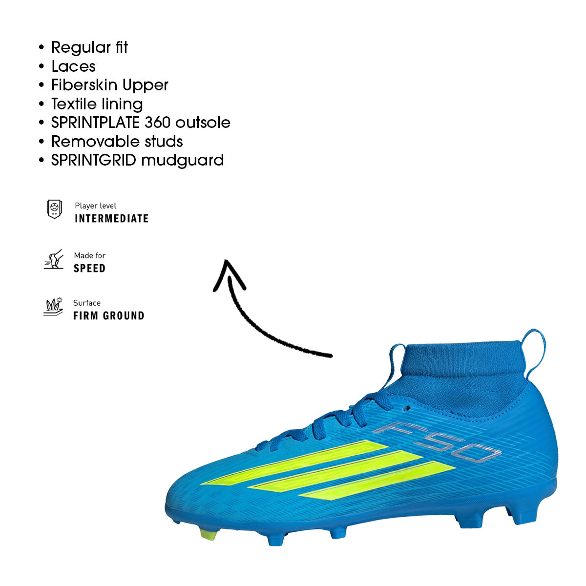 adidas F50 League Mid Cut Firm/Multi Ground Boots 1