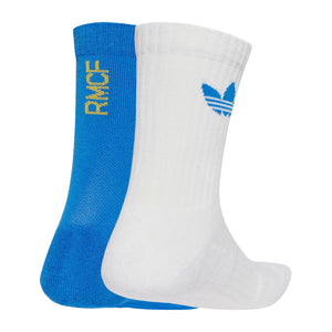 REAL SOCKS WHITE/BLUBIR L