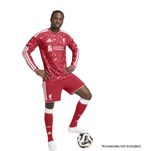 adidas Liverpool FC 26/27 Long Sleeve Home Authentic Jersey L