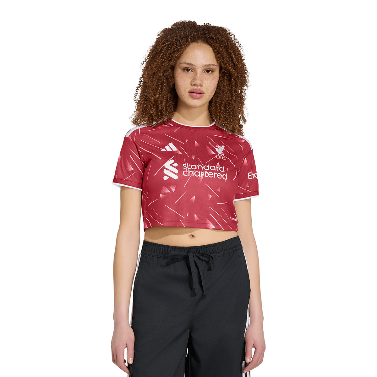 adidas Liverpool FC 26/27 Home Jersey Crop Top L