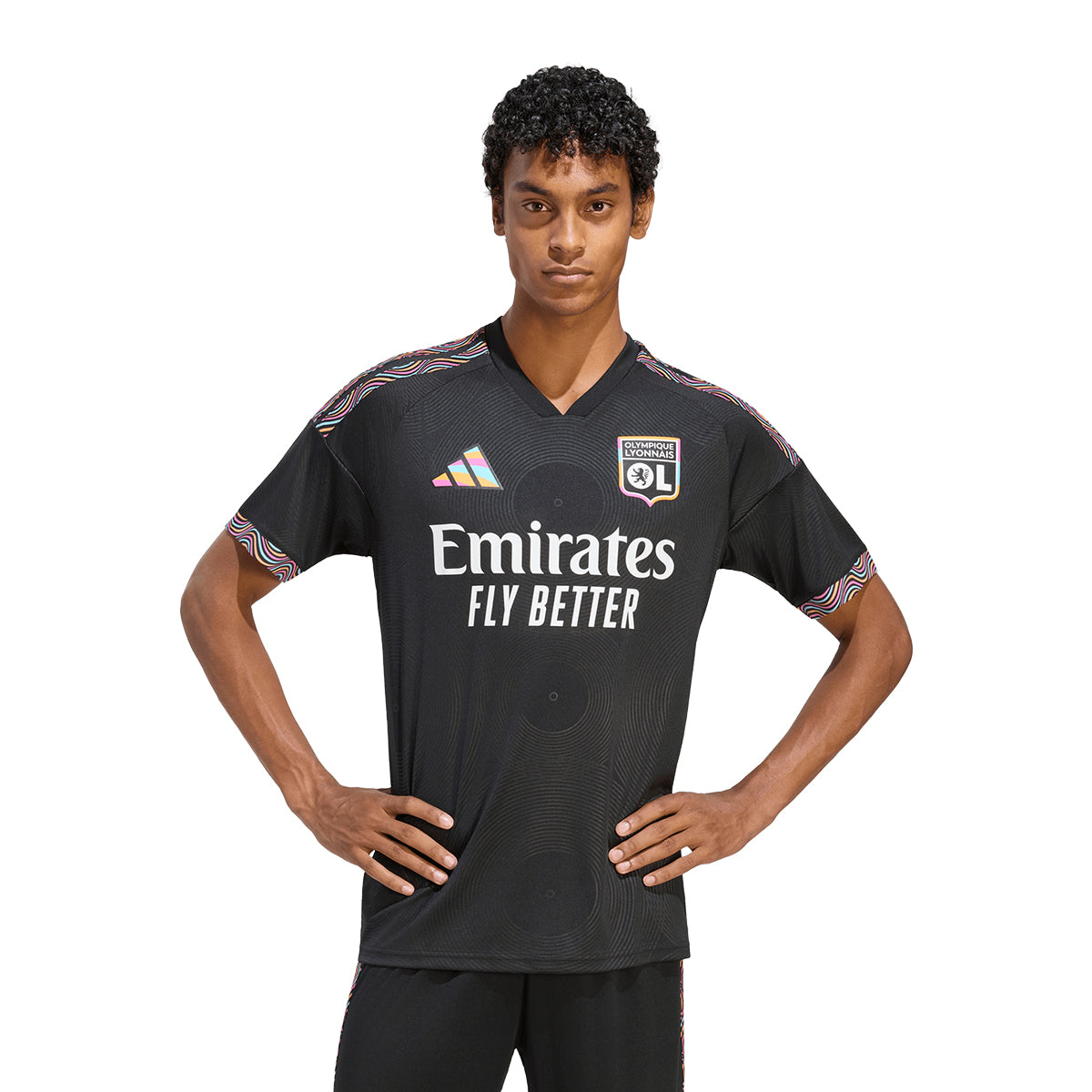 OL 3 JSY BLACK L