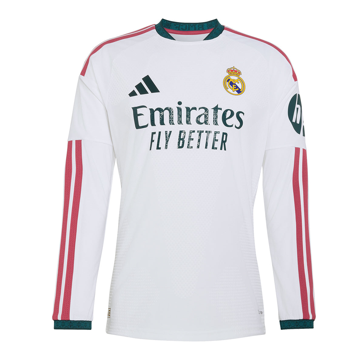 adidas Real Madrid 26/27 Home Authentic Jersey Long Sleeve L