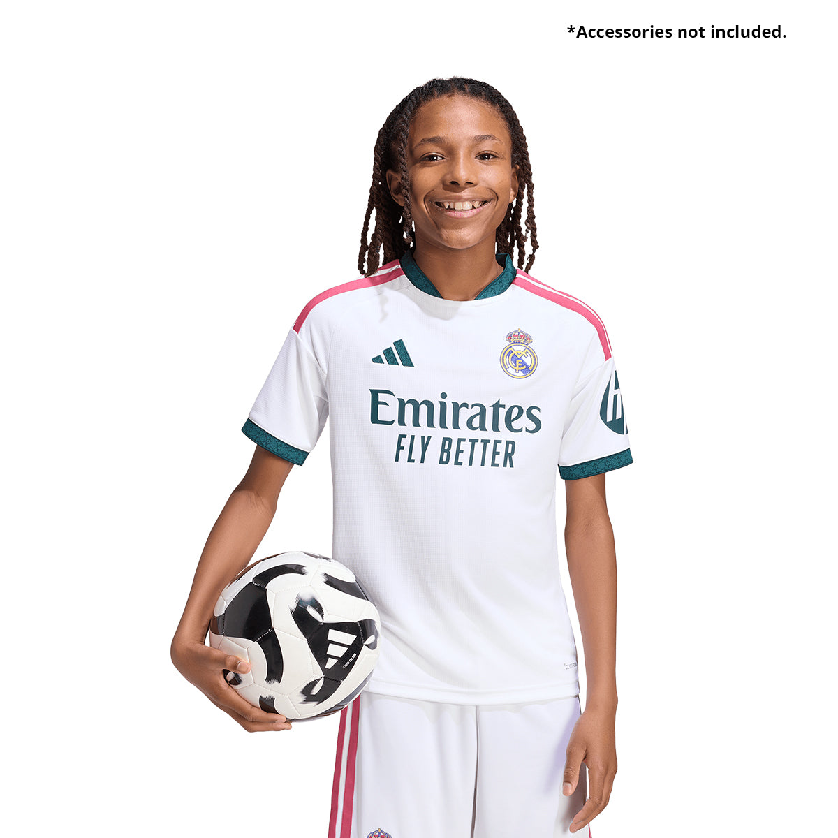 adidas Real Madrid 26/27 Home Jersey Kids L