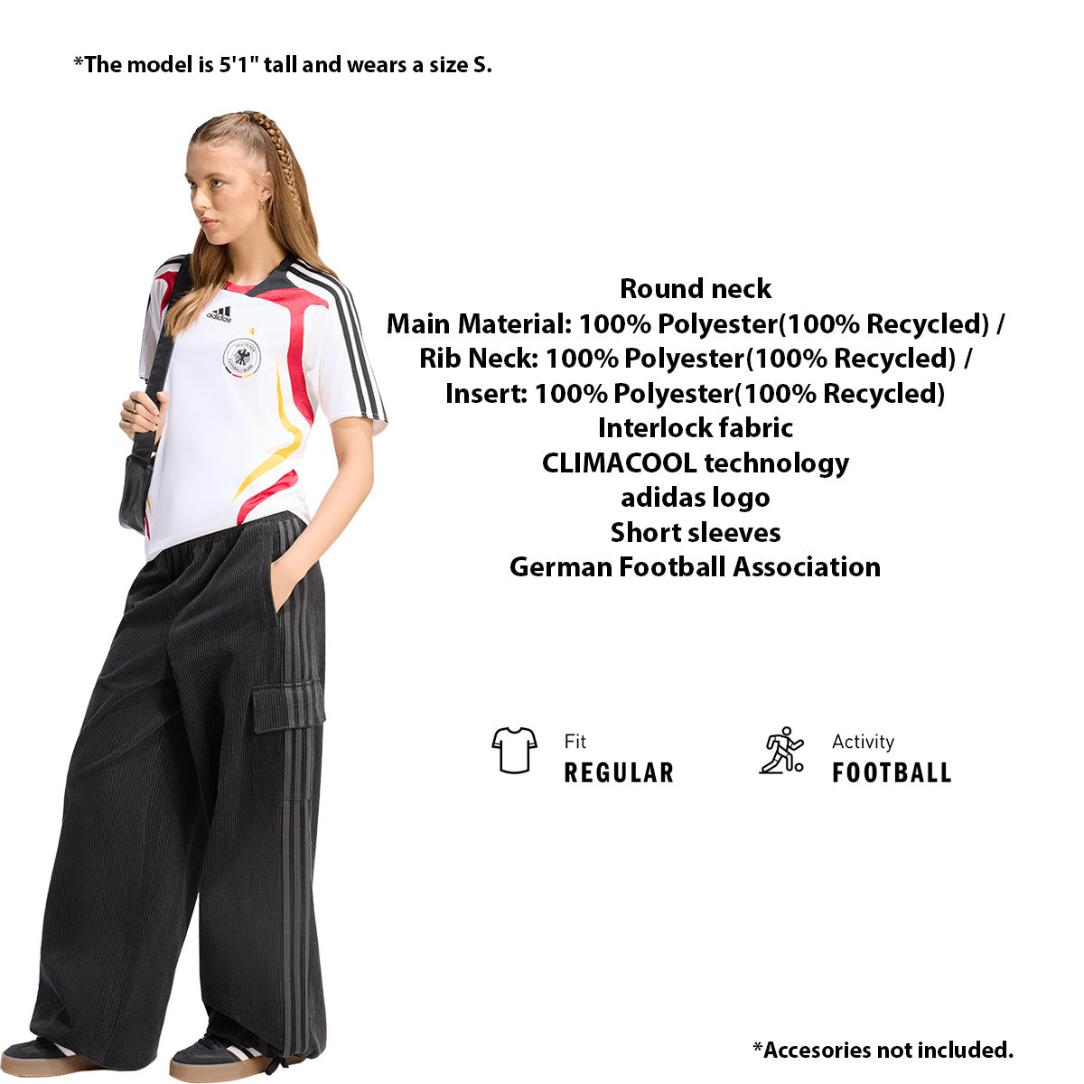 adidas Germany 2007 Home Jersey L