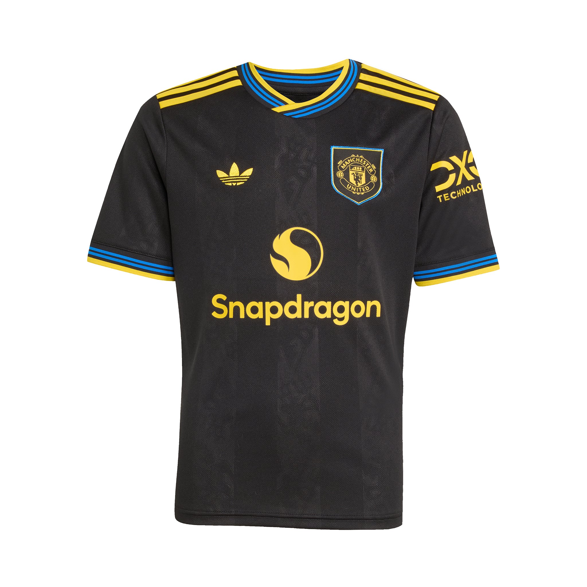 MUFC 3 JSY Y BLACK L