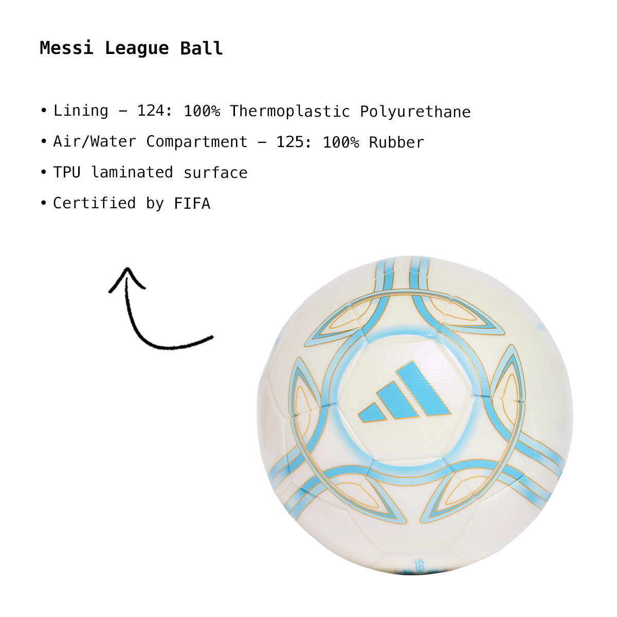 adidas Messi League Ball 4