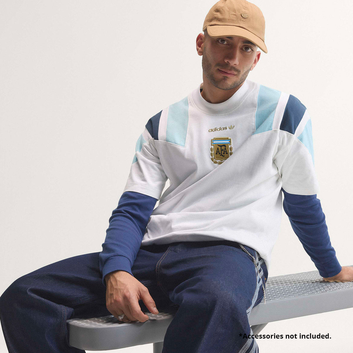 AFA EQT TEE WHITE--04 de Junio L