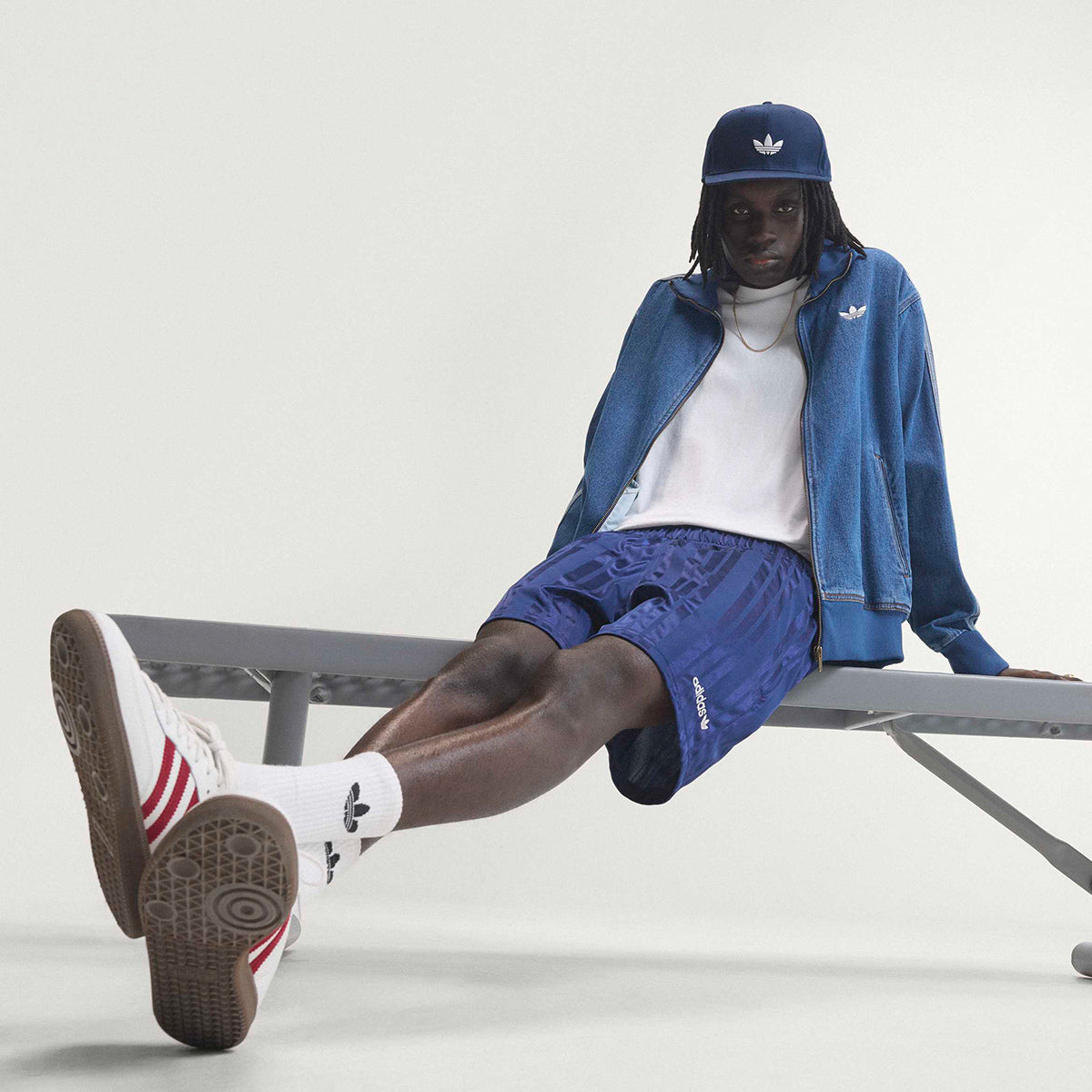 FEF EQT SHORTS DKBLUE L