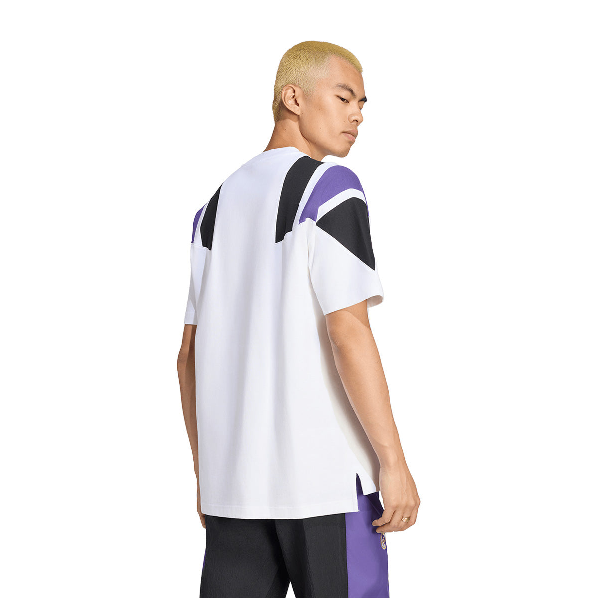 REAL EQT TEE WHITE L