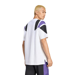 REAL EQT TEE WHITE L
