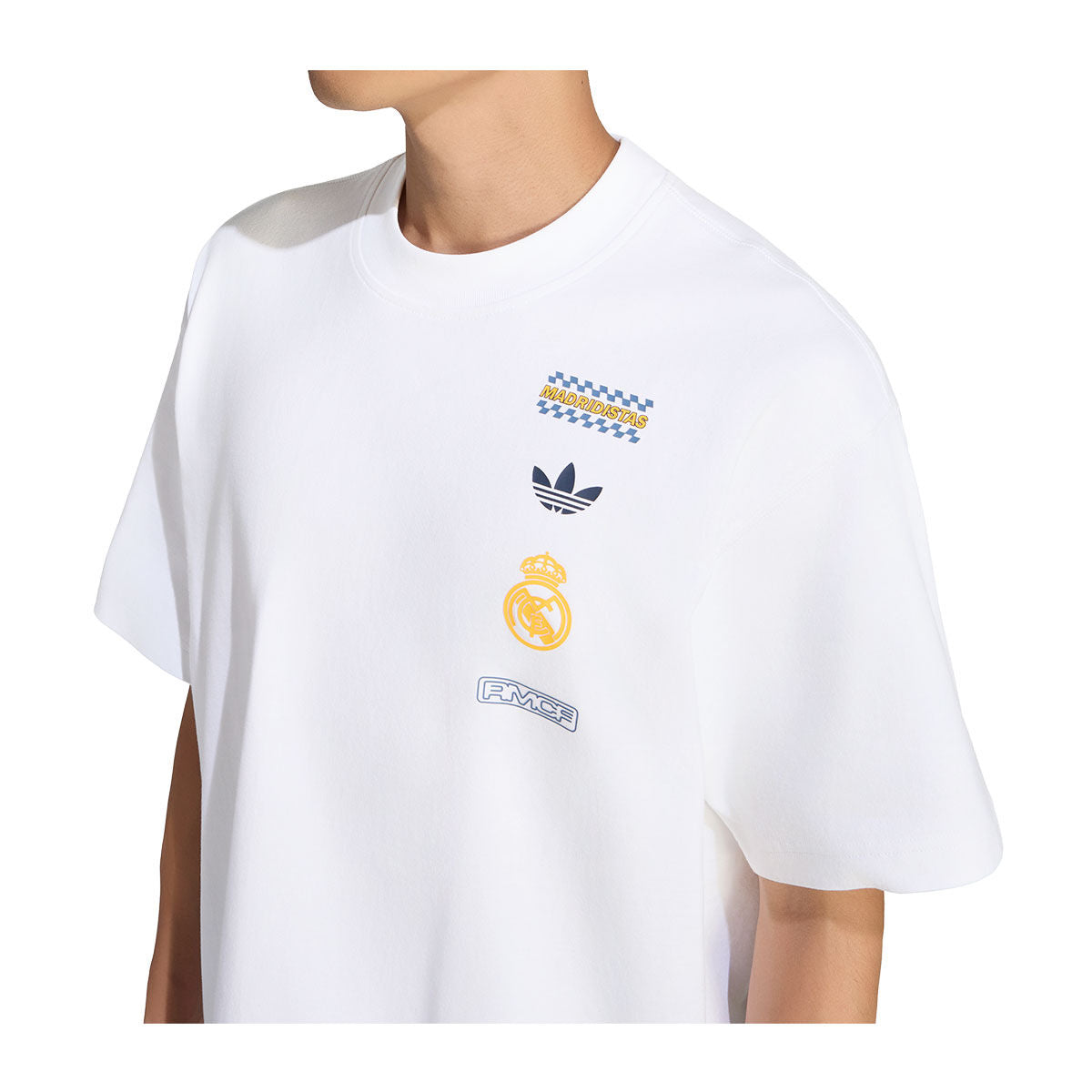 REAL LF TEE WHITE L