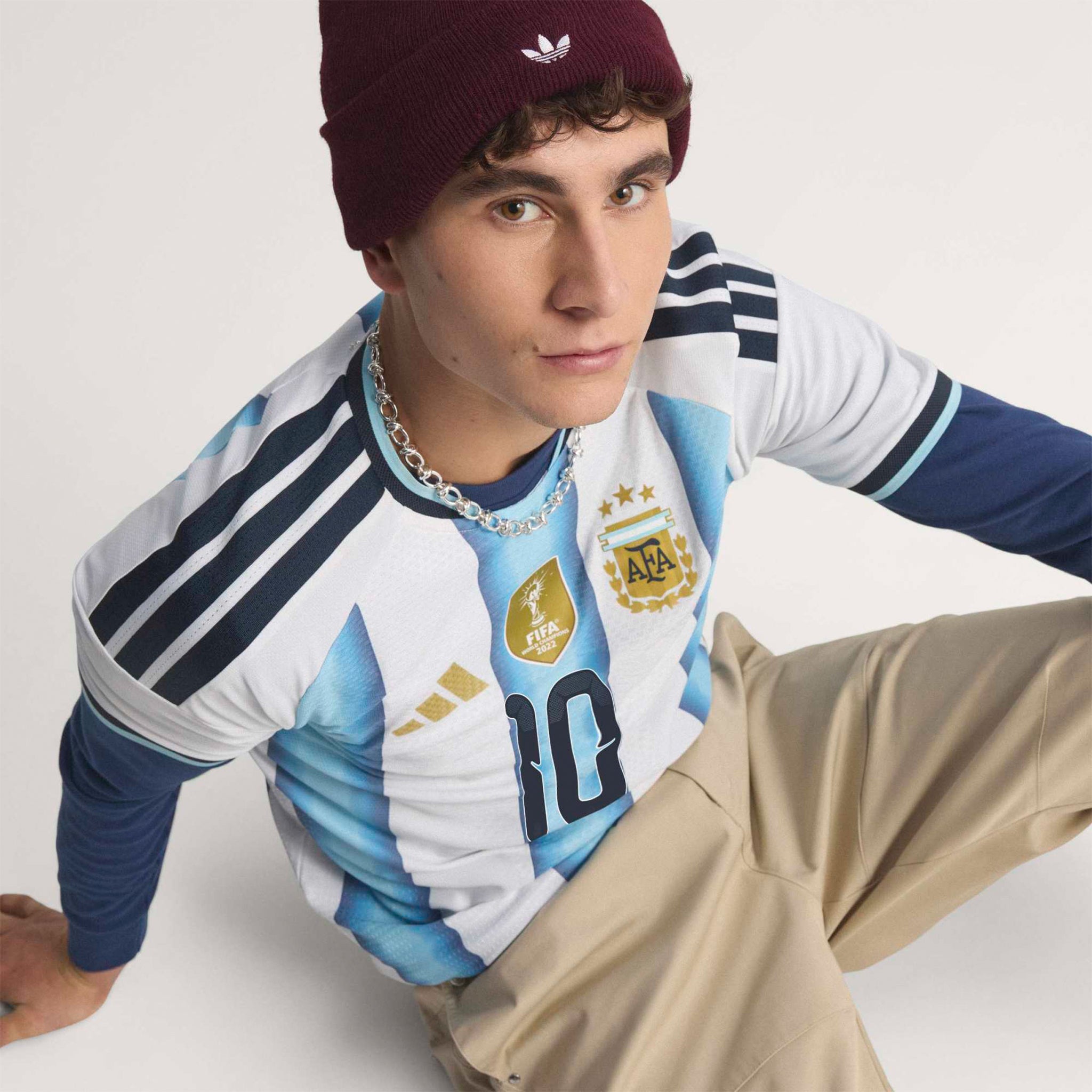 adidas Argentina Messi 2026 Home Authentic Jersey 2XL
