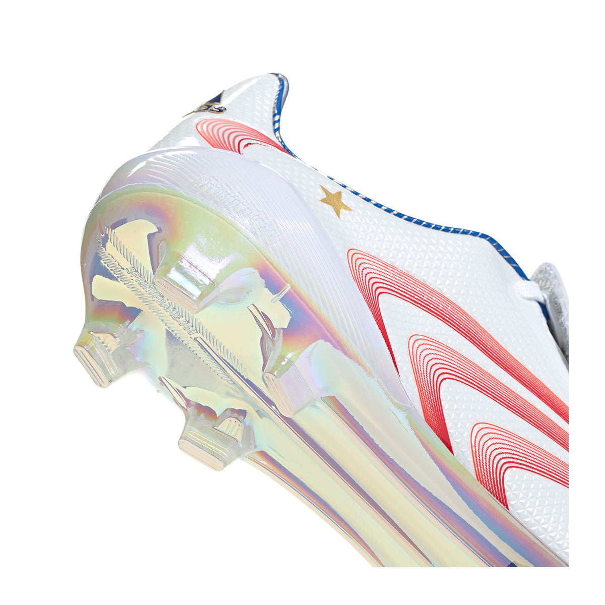 F50 ELITE FG TUNIT FTWWHT/VIVRED/ROYBLU 10