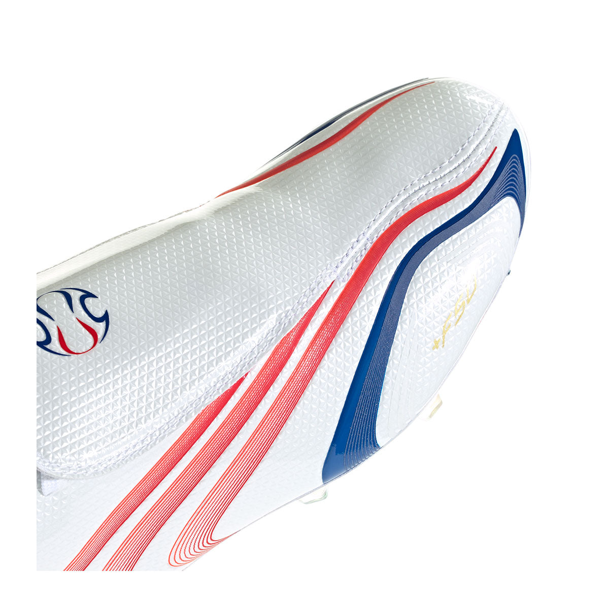 F50 ELITE FG TUNIT FTWWHT/VIVRED/ROYBLU 10