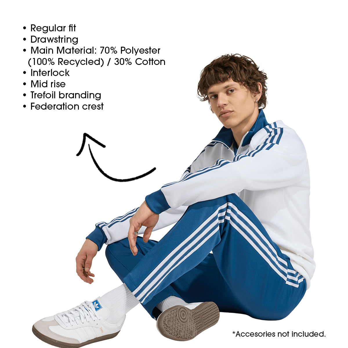 adidas Greece Originals Track Pants L