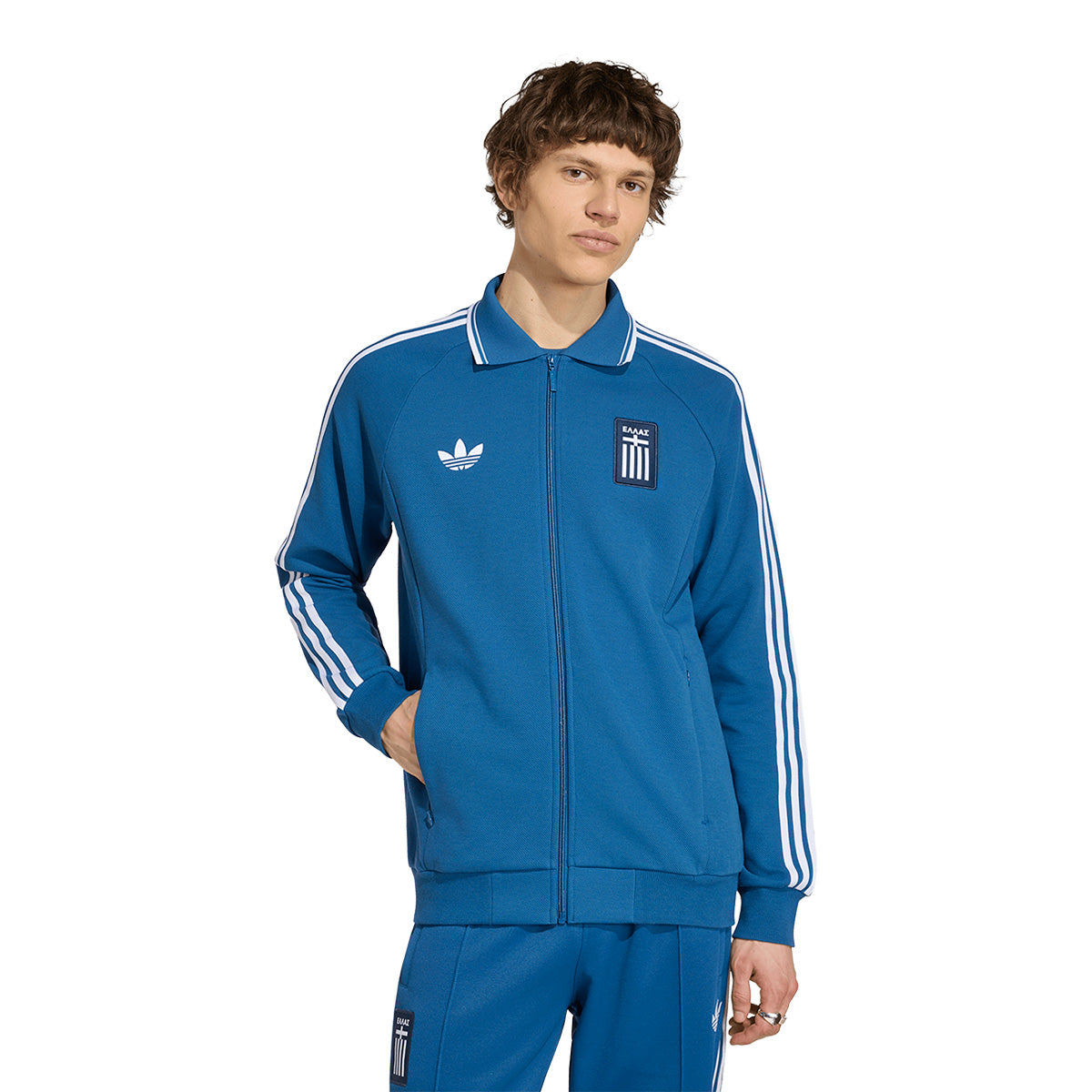 adidas Greece Away Anthem Jacket L