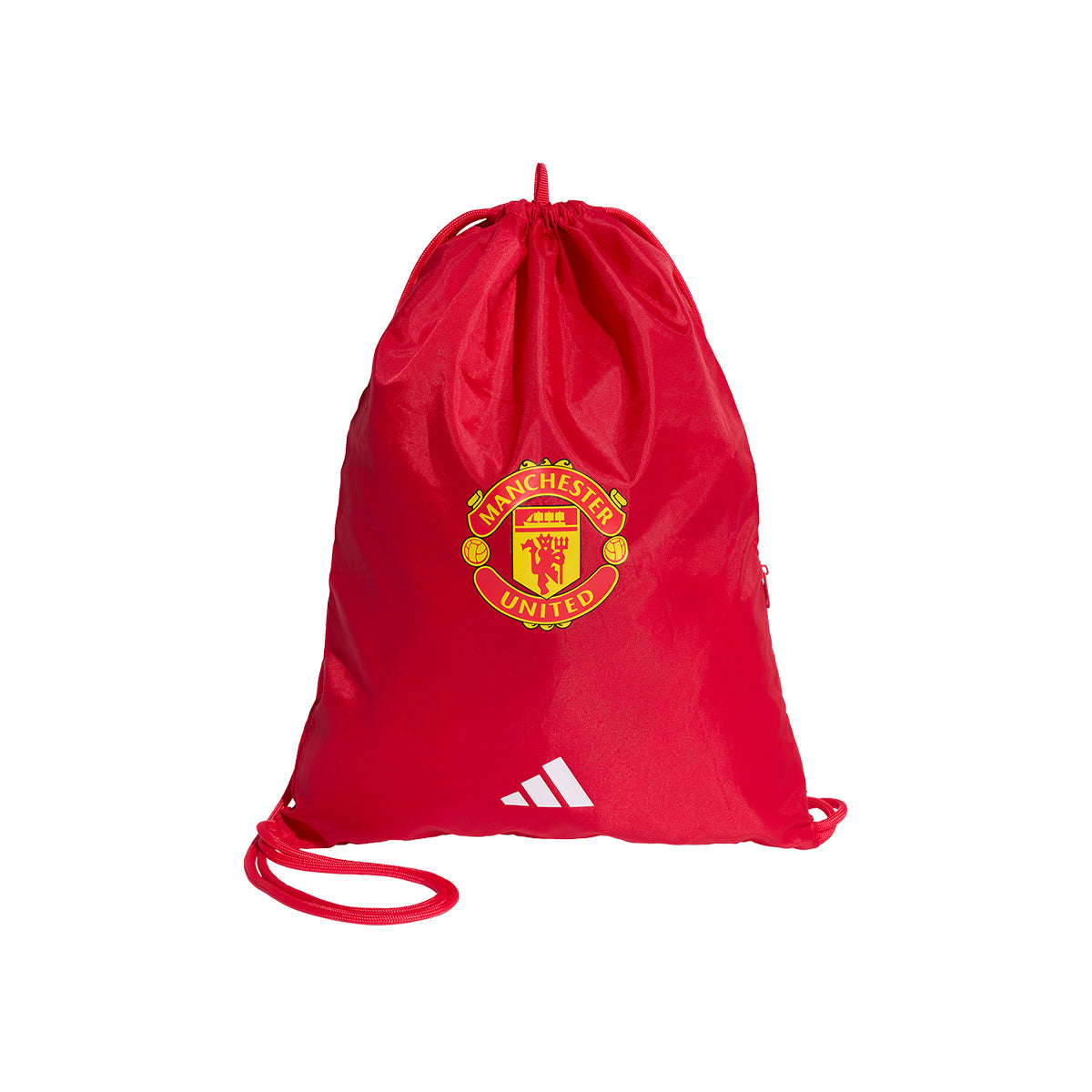 MUFC GYMSACK MUFRED/WHITE ONE SIZE