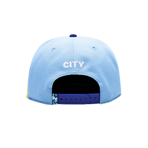 Manchester City Chroma Snapback Hat ONE SIZE