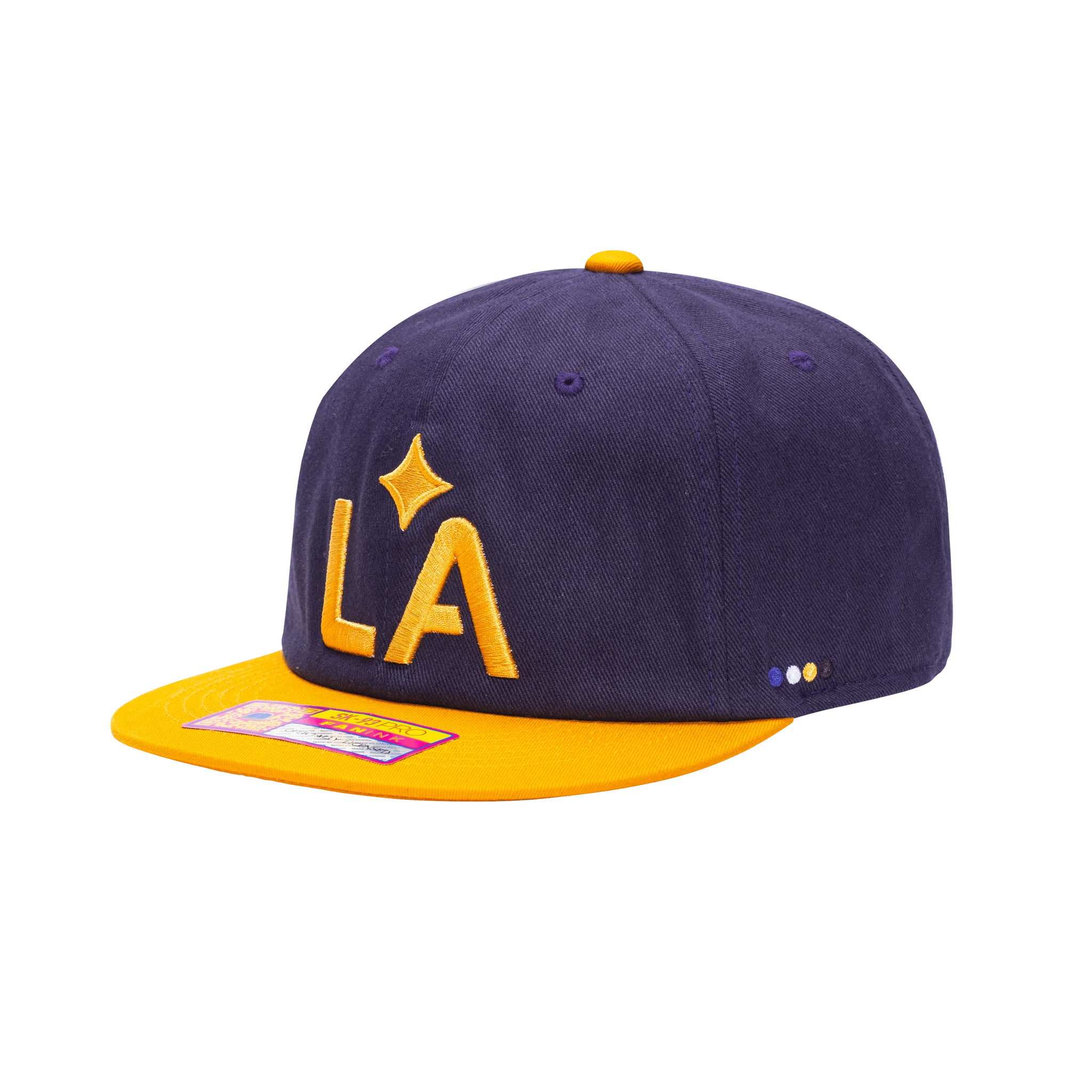 LA Galaxy Club T 25 Snapback Hat ONE SIZE