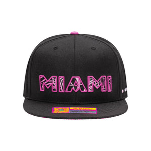 INTER MIAMI FOXTAIL SNAPBACK HAT ONE SIZE