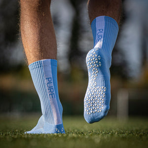 Pure Grip Socks Light Blue M