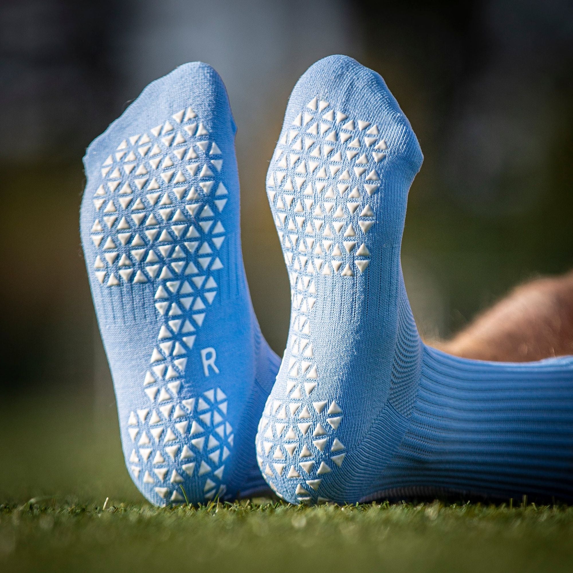 Pure Grip Socks Light Blue M
