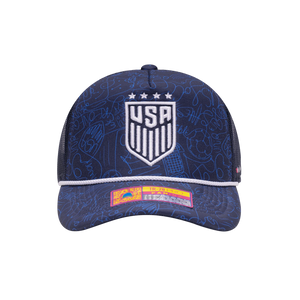 USWNT One8th Pablo Trucker Hat Fan Ink ONE SIZE