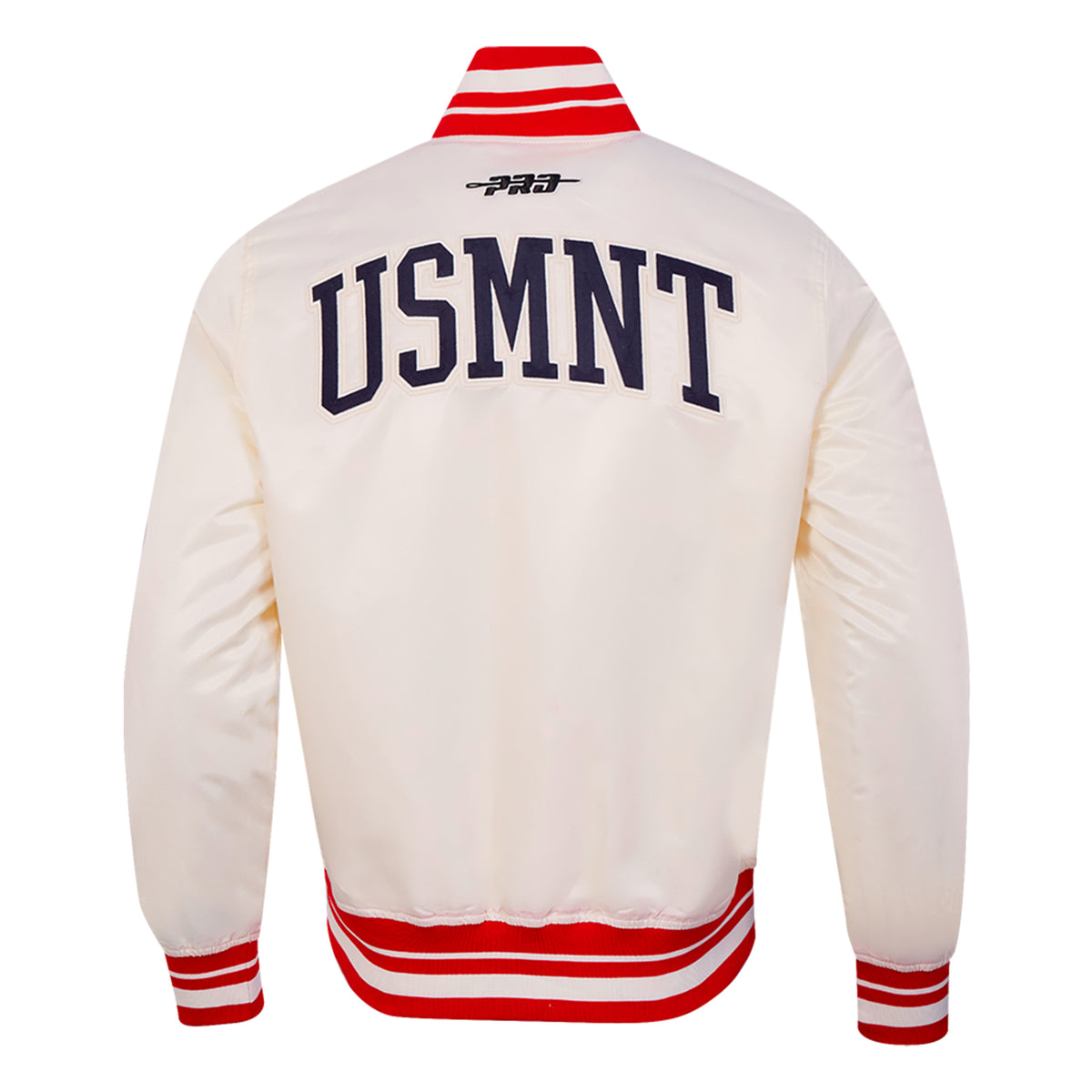 Pro Standard US Soccer Classic Rib Satin Jacket. 2XL