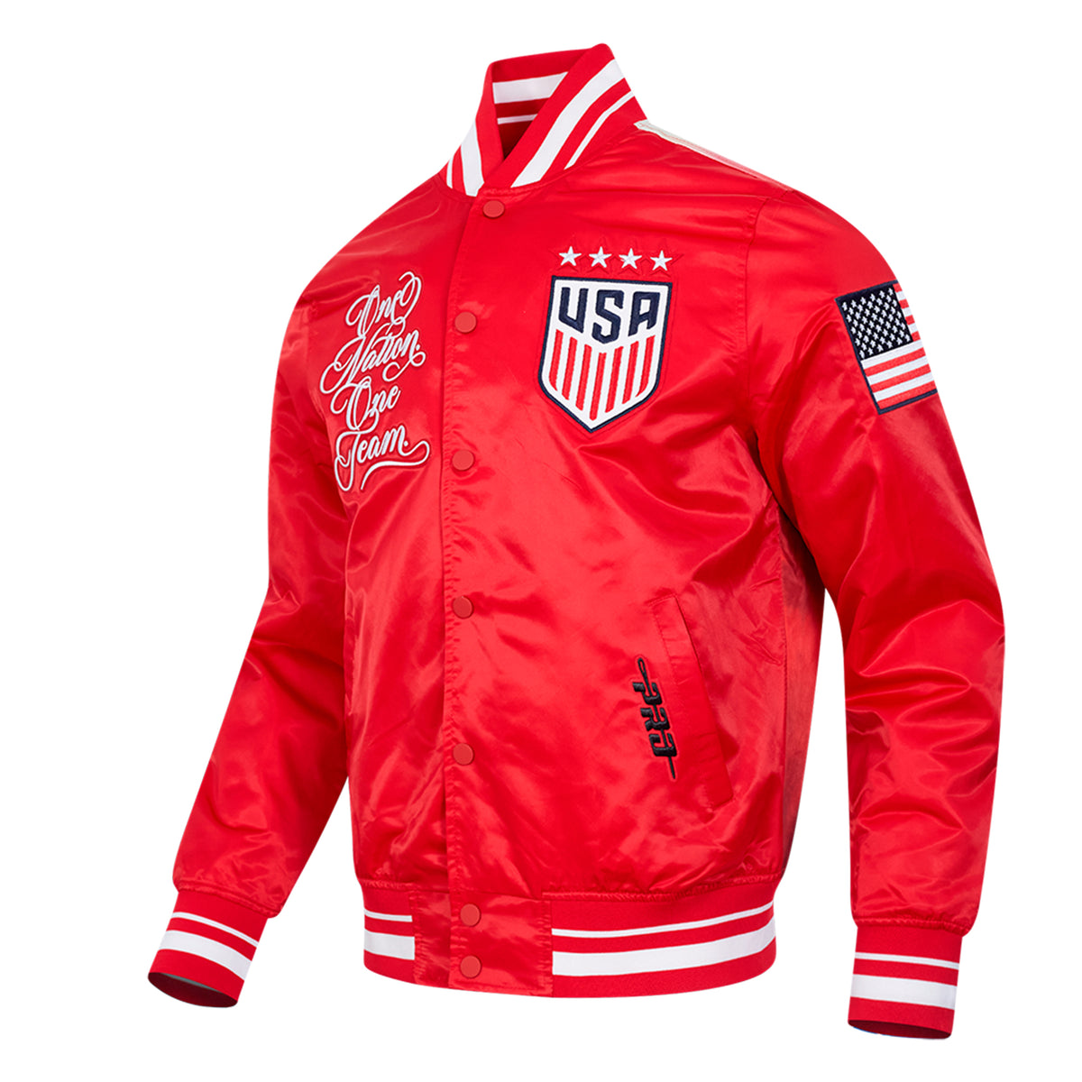 Pro Standard US Soccer Sublimated Satin Jacket 2XL