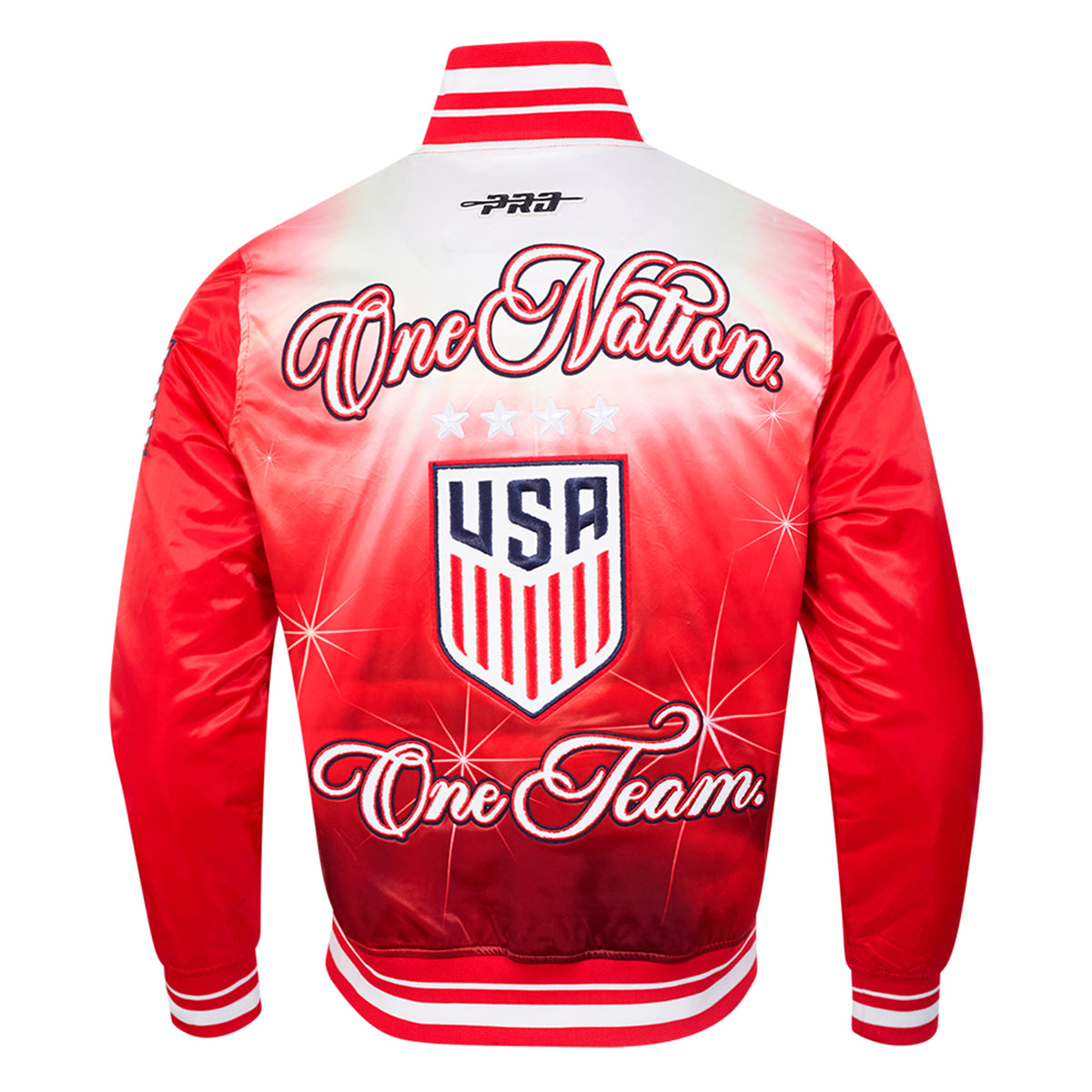 Pro Standard US Soccer Sublimated Satin Jacket 2XL