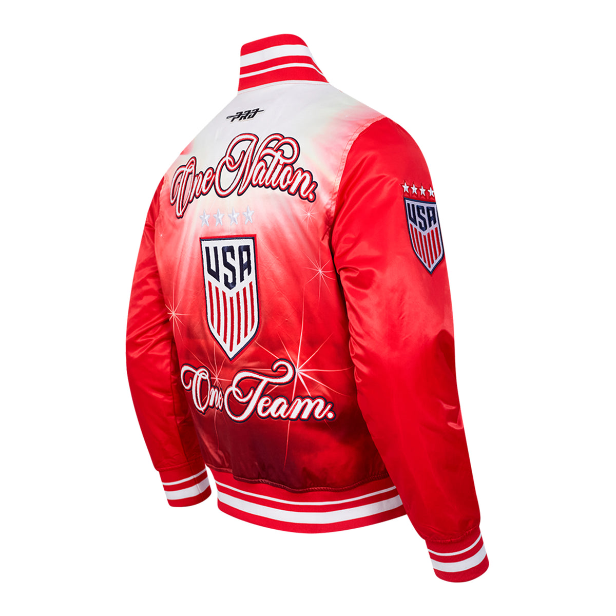 Pro Standard US Soccer Sublimated Satin Jacket 2XL